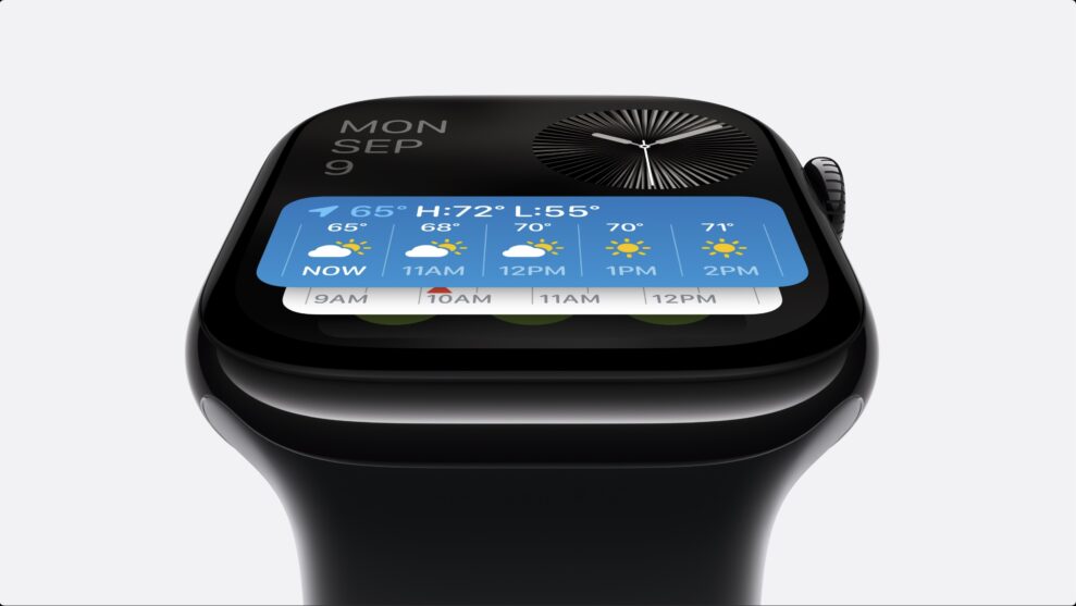Apple Watch 10 med oppdatert design 1 Apple Watch 10 med oppdatert design 1