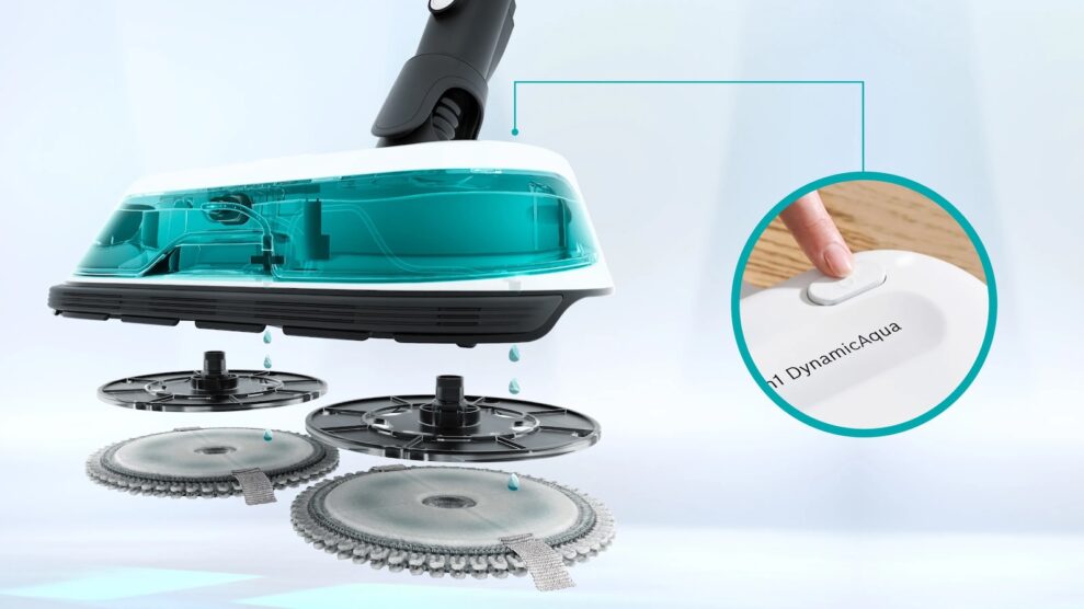 Bosch Unlimited 7 Prohygienic Aqua BCS71HYG4 5 Bosch Unlimited 7 ProHygienic Aqua mopping