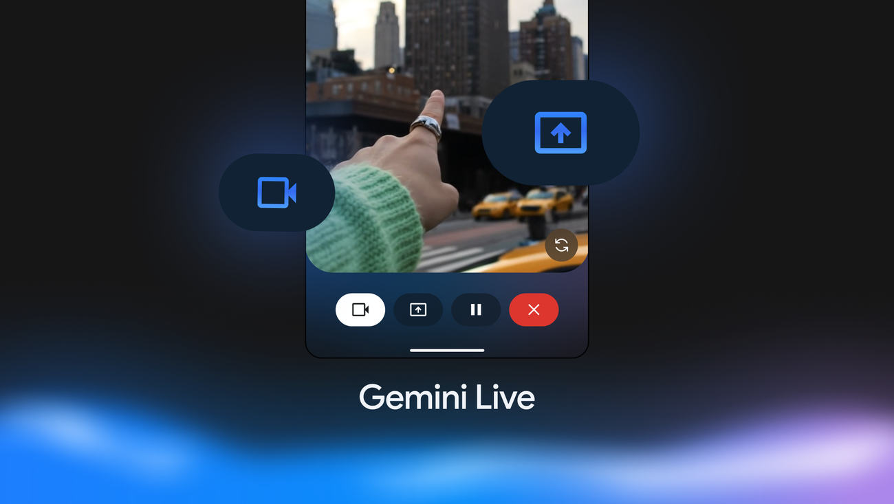 Gemini kan svara på vad kameran ser