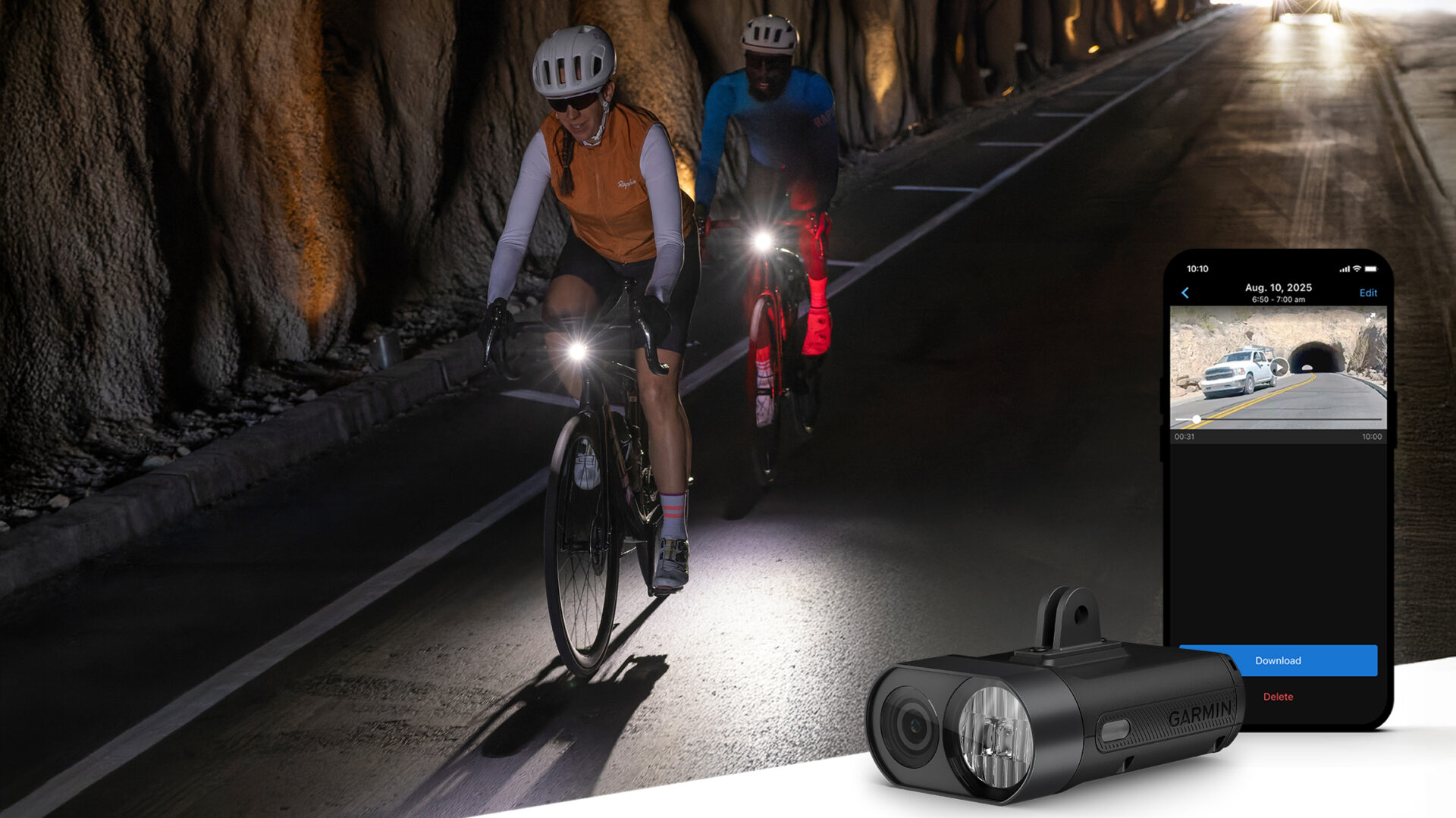 Garmin Varia Vue är en cykellampa med inbyggd 4K-kamera