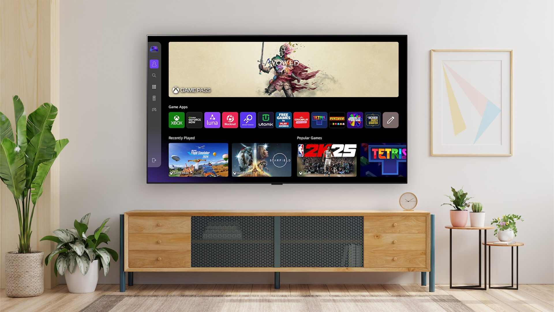 Xbox-spel till LG Smart TV utan behov av konsol