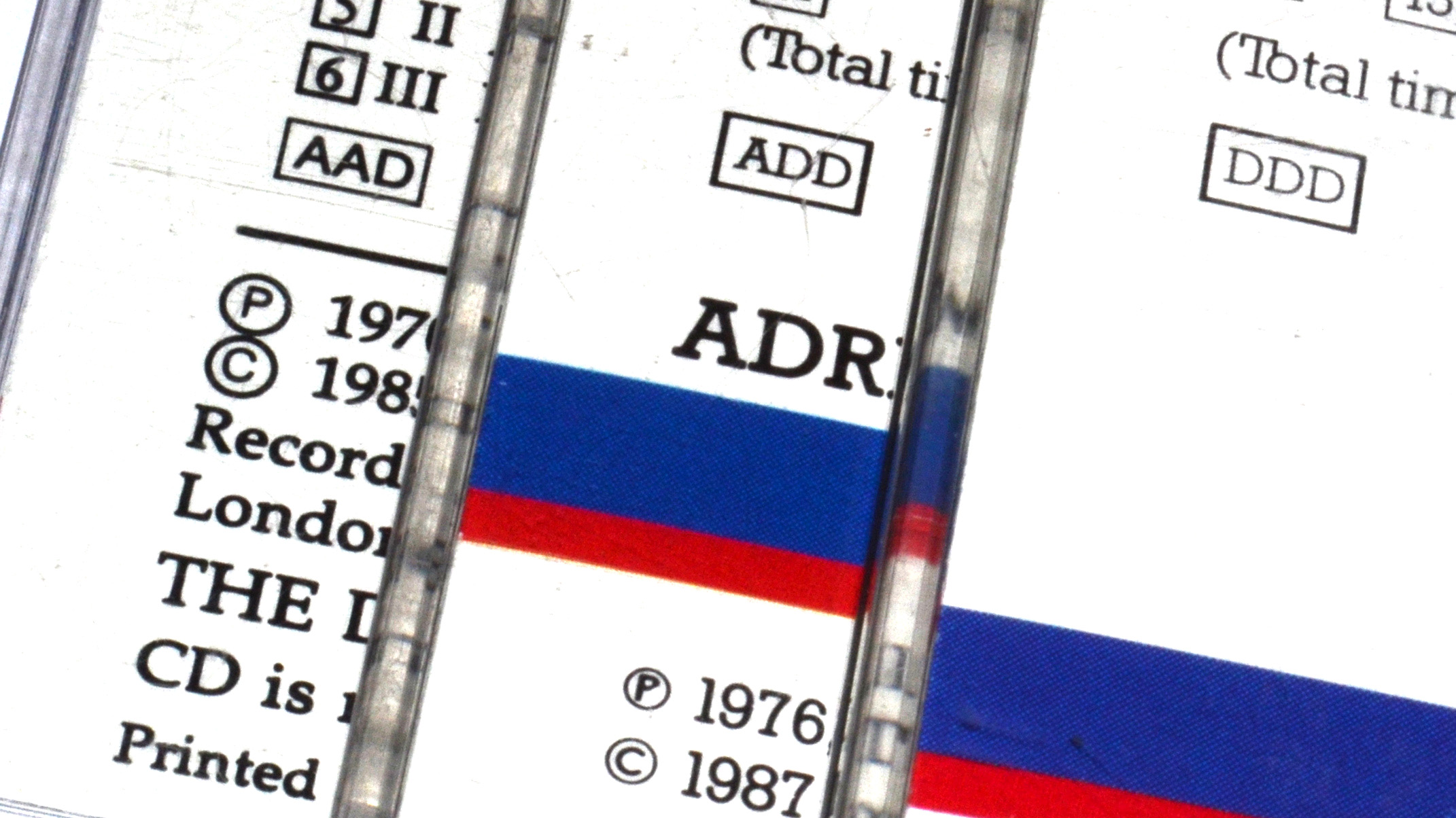 Hifi-skolan, del 4 2 SPARS codes on 1980s Decca CDs