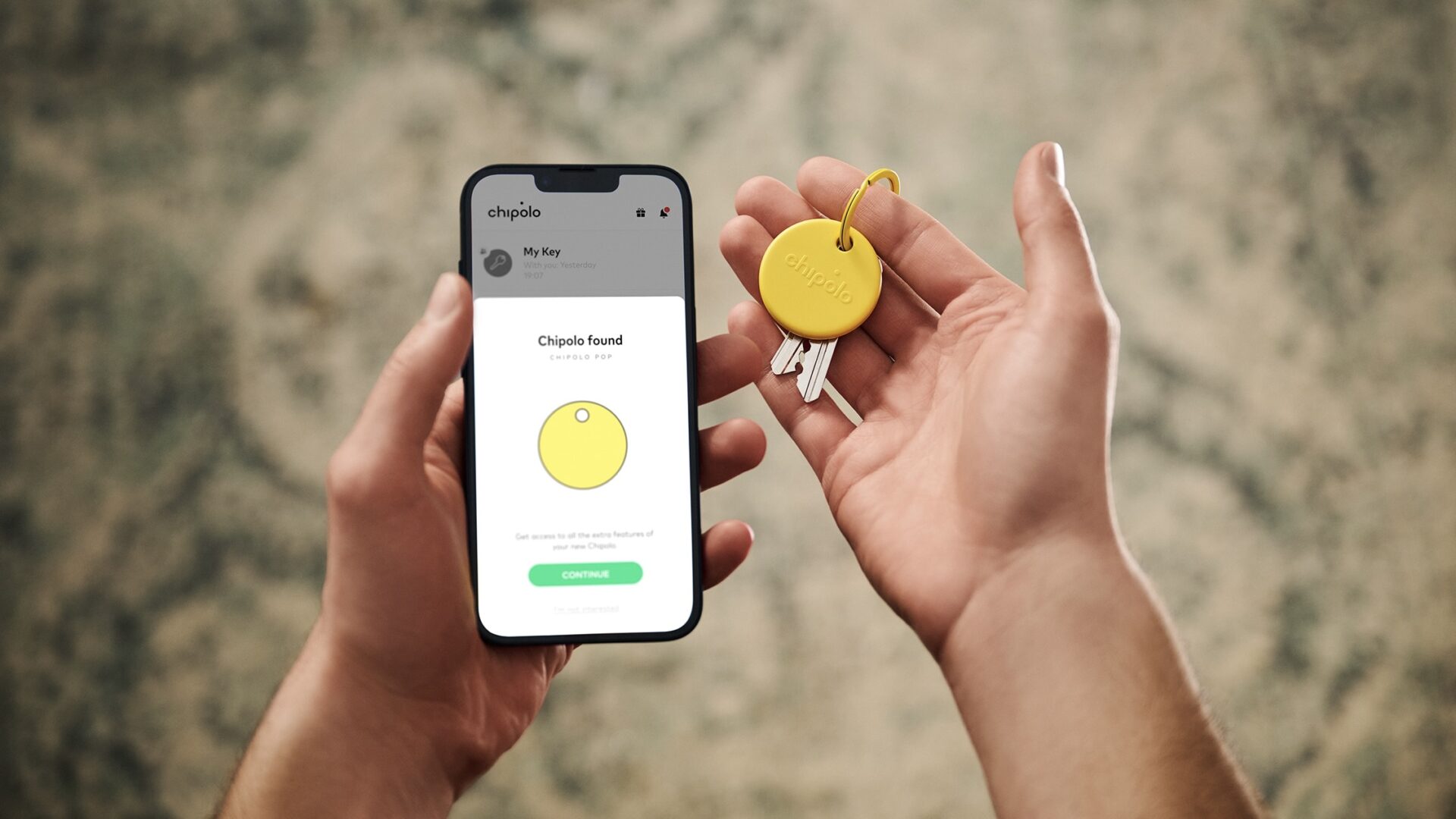 Chipolo Pop funkar med alla mobiler