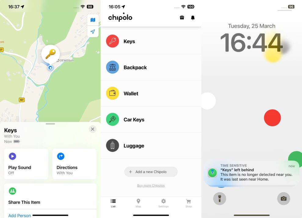 Chipolo Pop funkar med alla mobiler 2 chipolo app