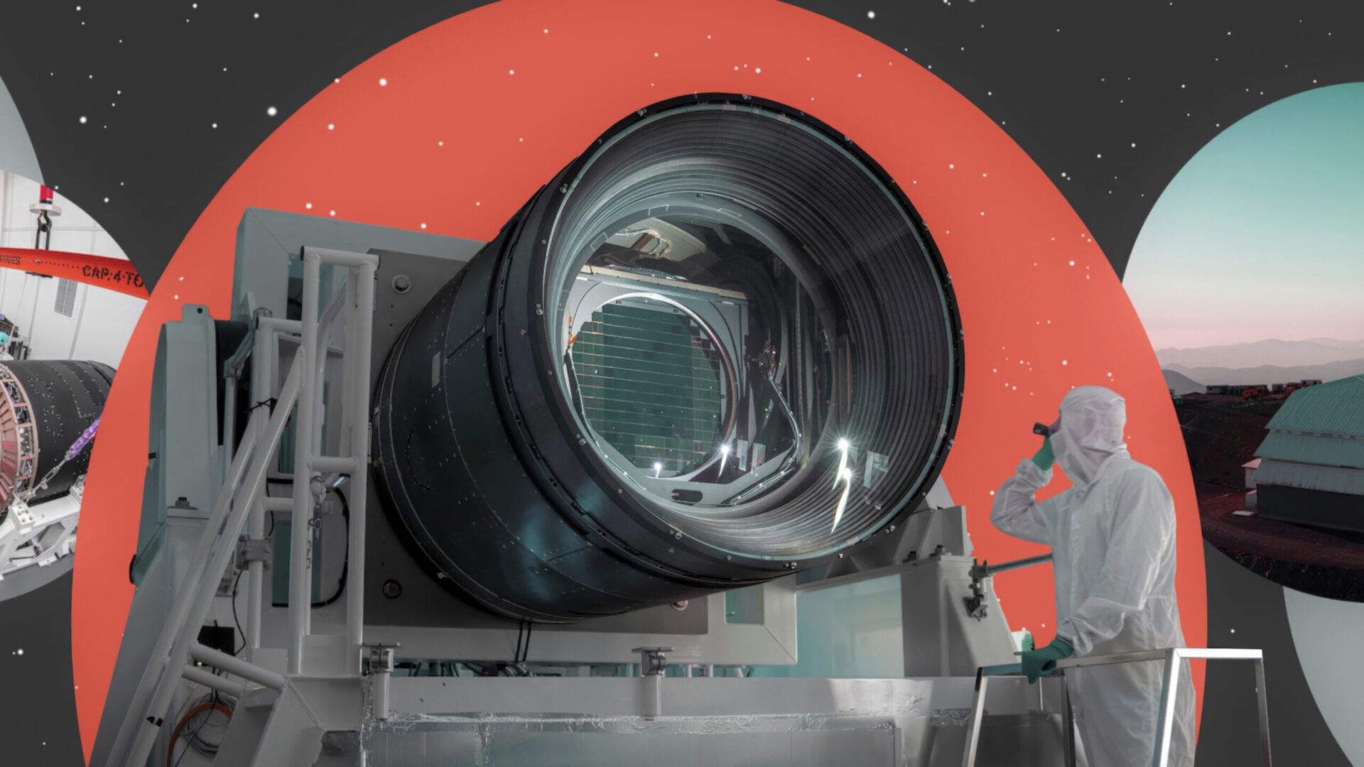 LSST: Världens största digitalkamera ska kartlägga kosmos