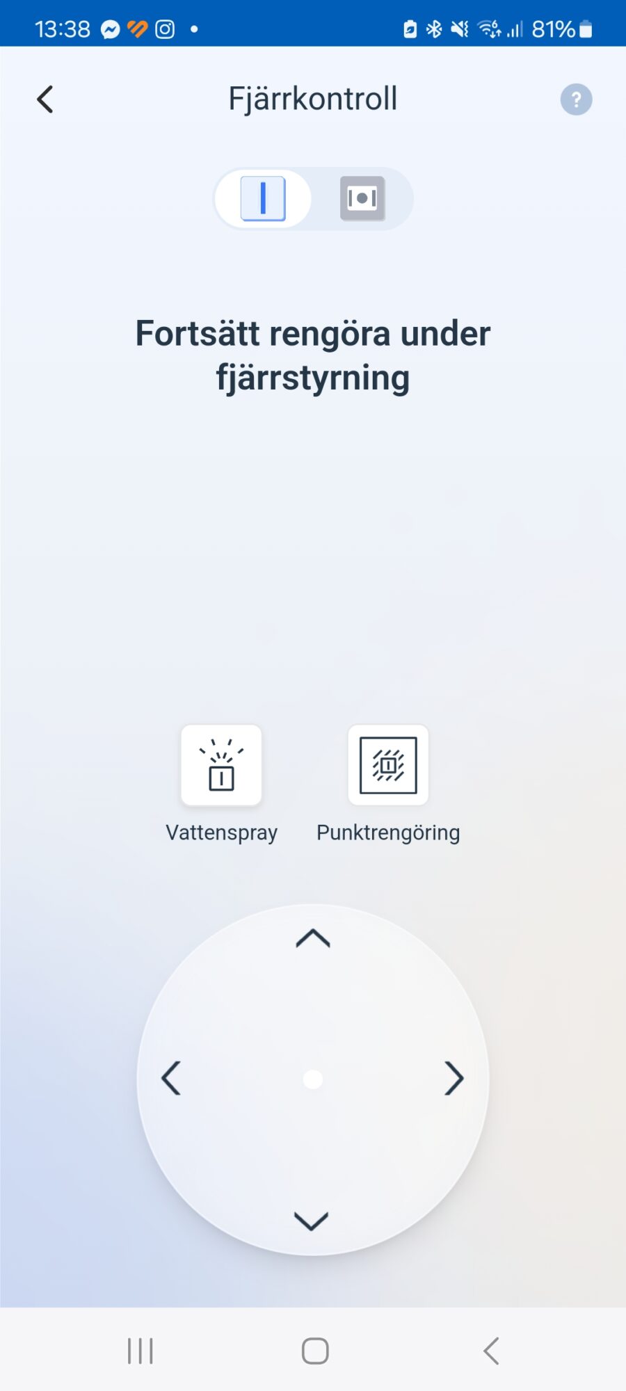 Ecovacs Winbot Mini Fjarrkontroll