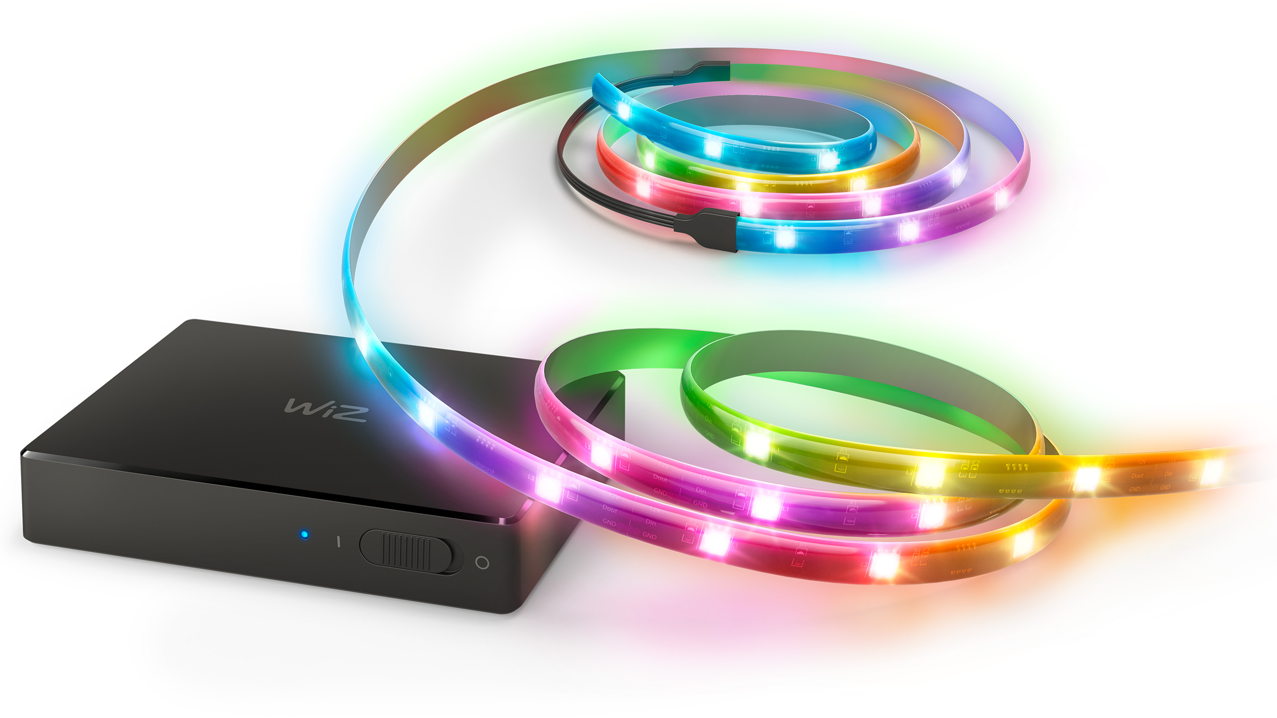 WiZ HDMI Sync Box 1 HDMI TV backlight ON outer glow RGB PPT