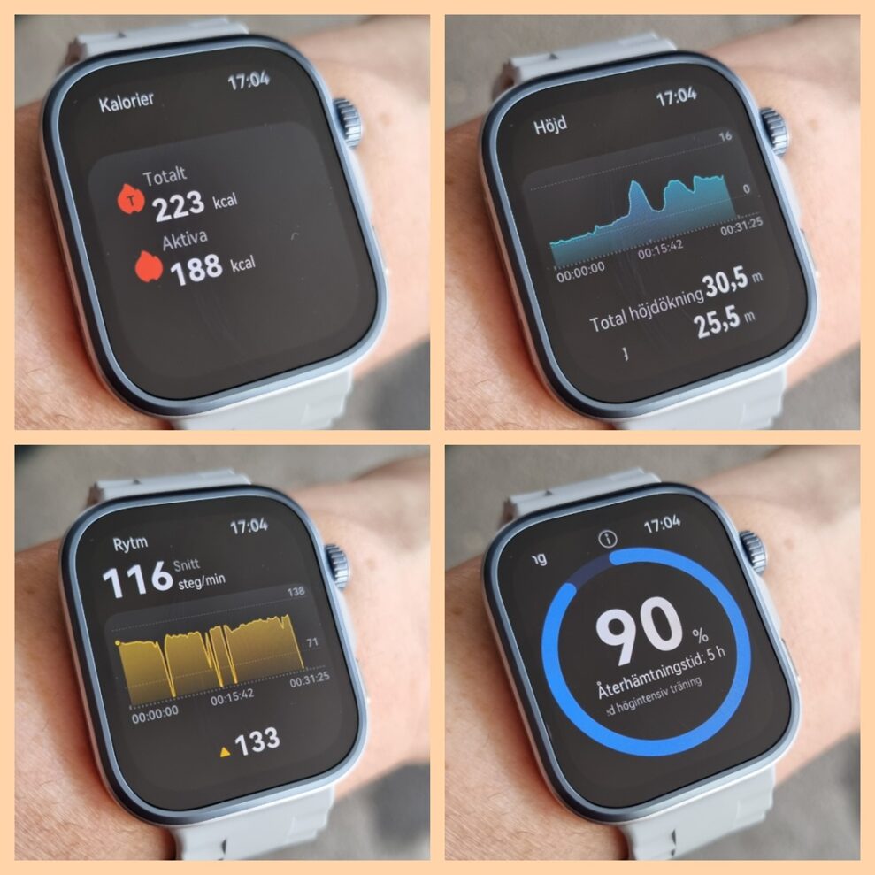 Huawei watch fit 4 pro träning 2