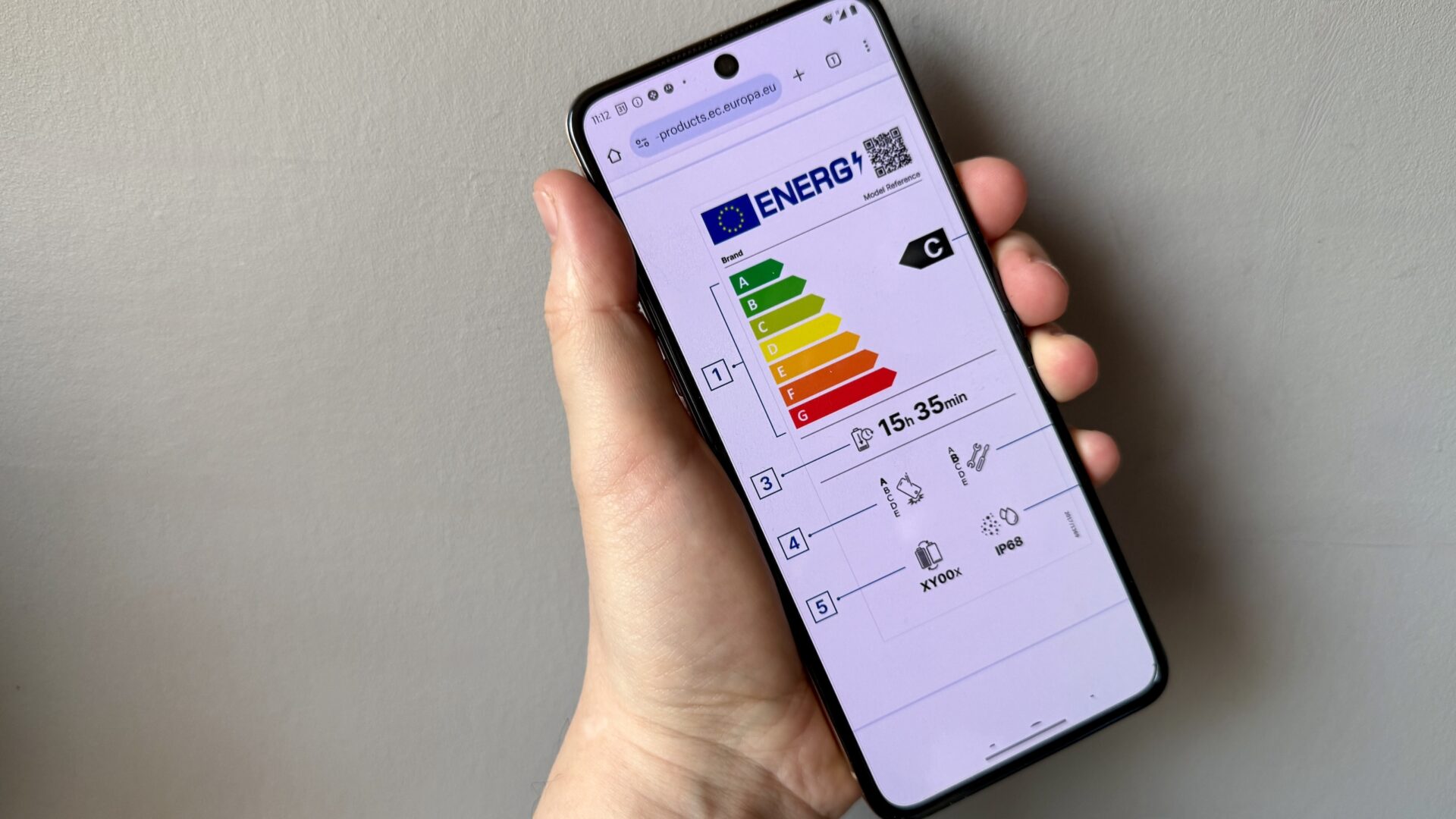 EU inför energideklaration för mobiler