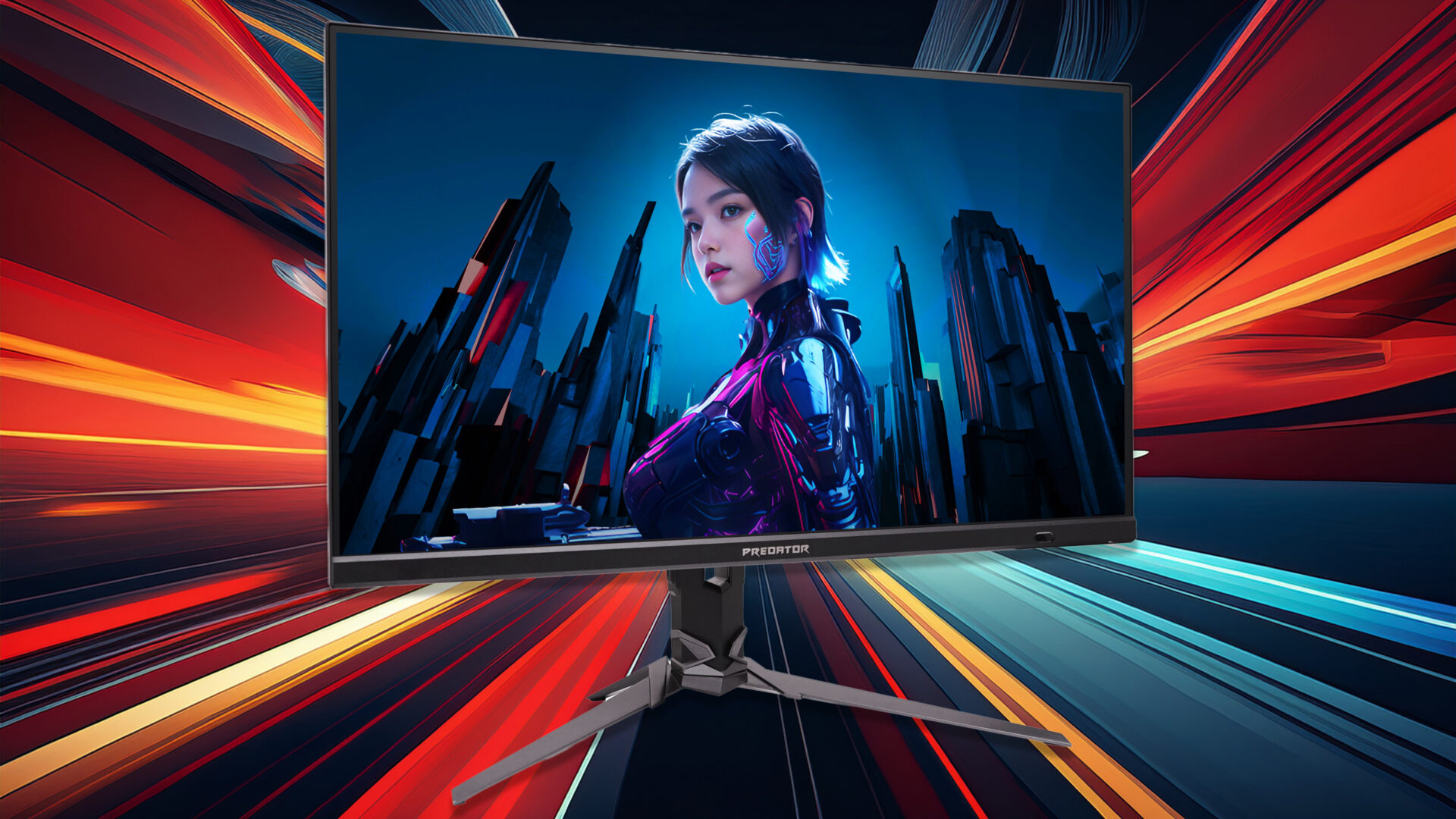 Med Acer Predator XB323QK får du både i påse och säck