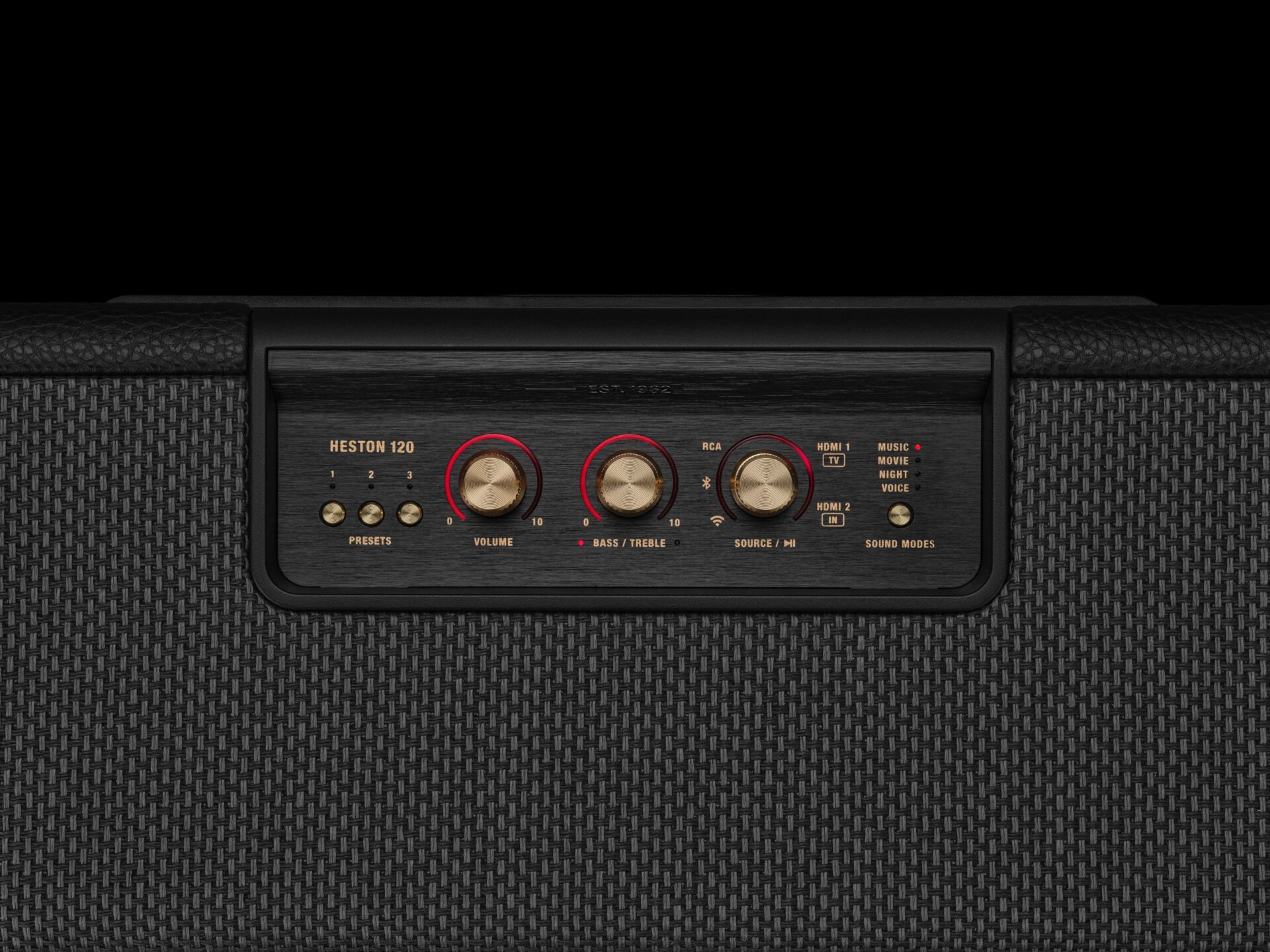 Marshall lanserar Heston 120: Rock'n'roll-soundbar för din TV 1 marshall heston 120 product details 01 flat