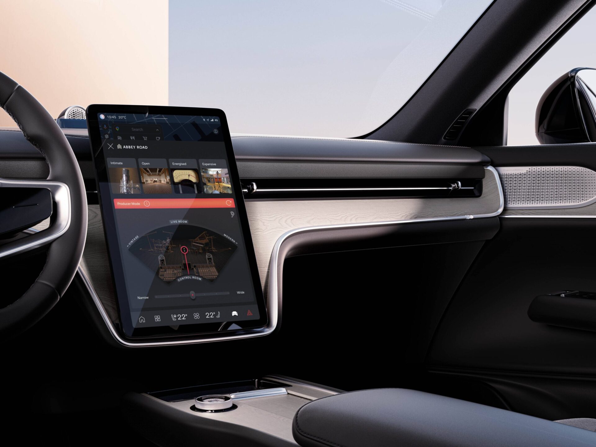 Volvo EX90 uppdateras med Abbey Road Studios Mode