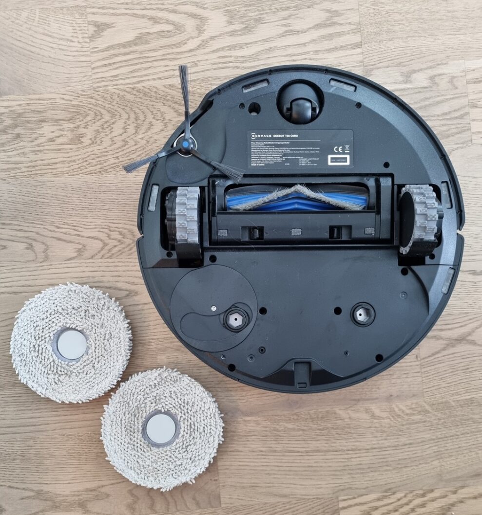 Ecovacs Deebot T50 Omni roterande moppar 2