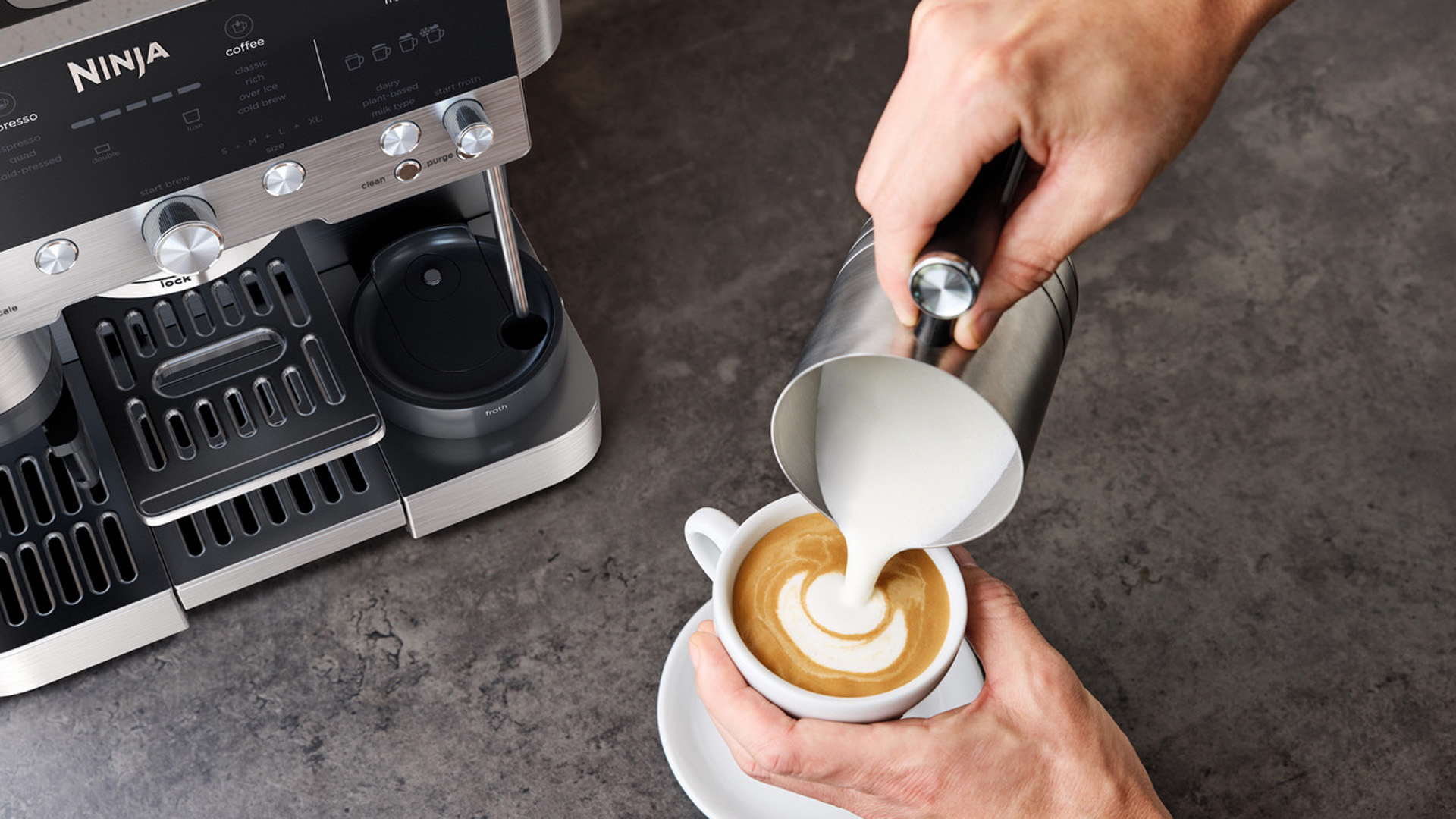 Ninja Luxe Café är tre kaffemaskiner i en
