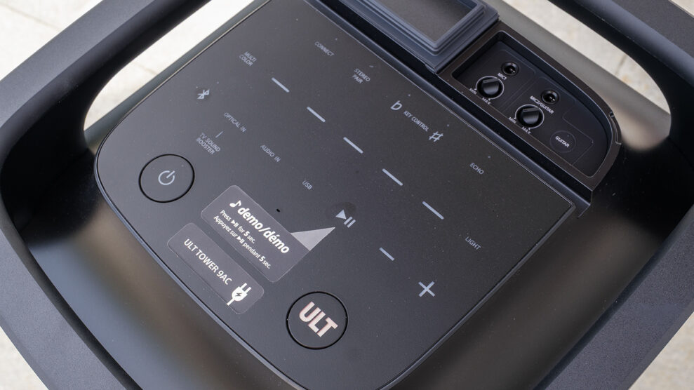 Sony ULT Tower 9 panel