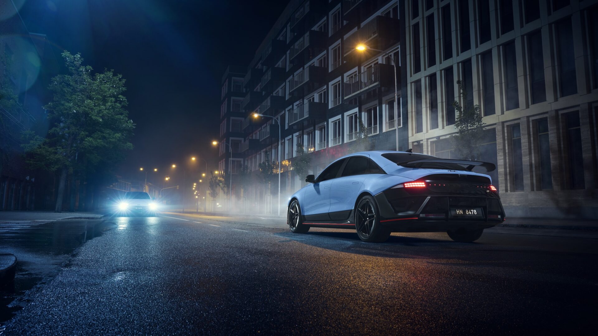 Hyundai Ioniq 6 N med 650 hk och simulerat motorljud