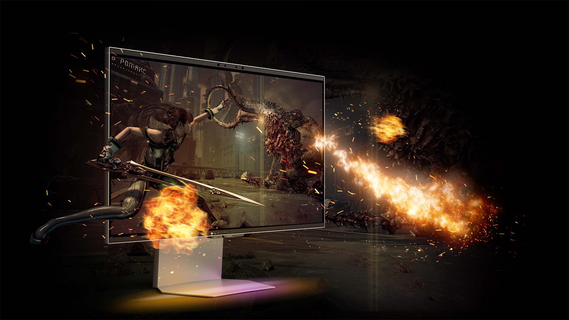 Gamingskärmar för entusiaster på Gamescom