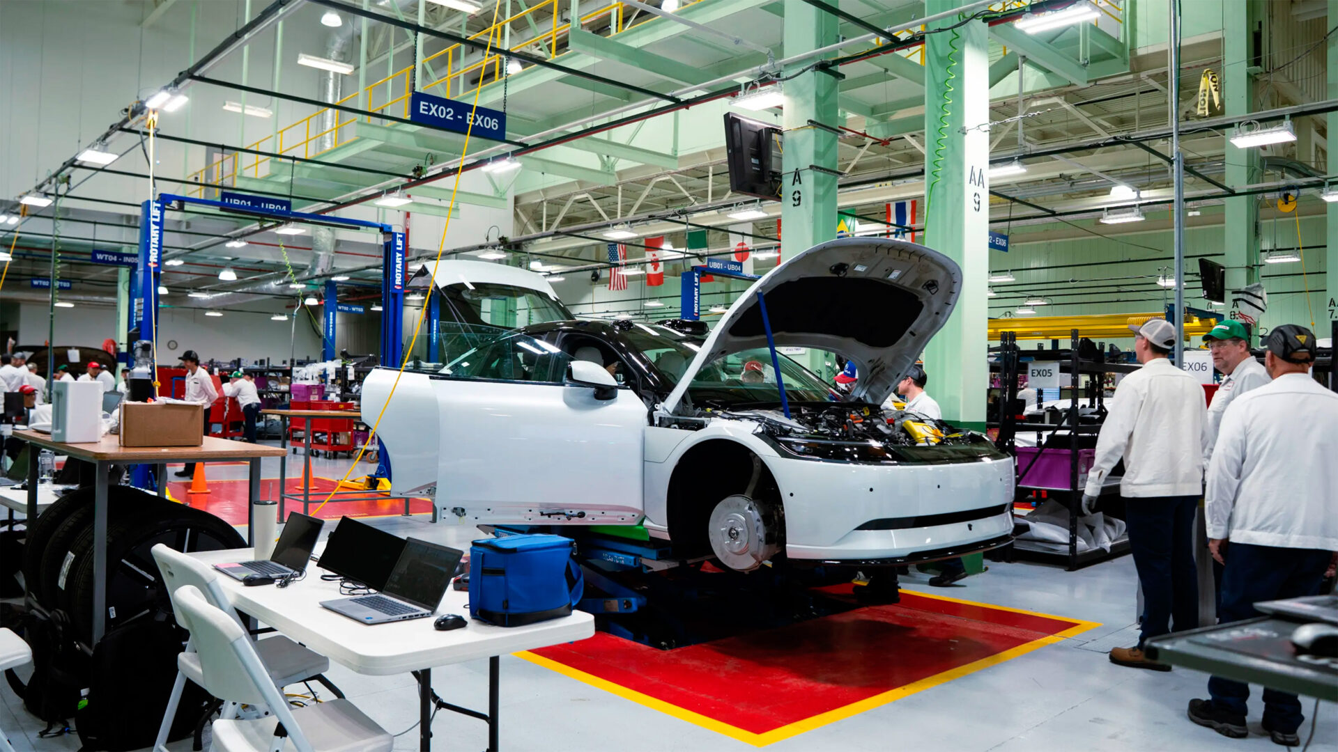 Sonys första elbil Afeela 1 nu i produktion