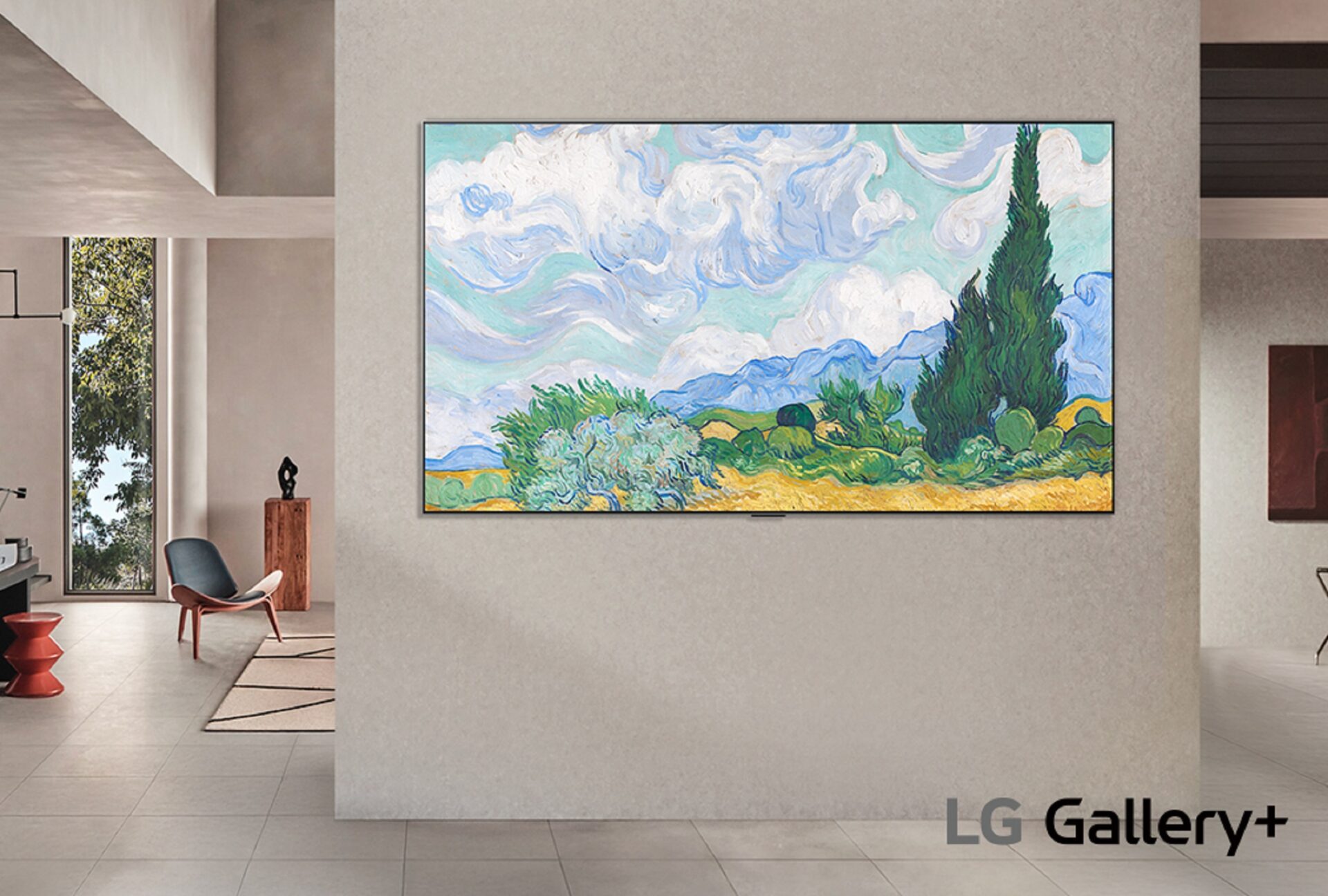 LG lanserar Gallery+: Förvandla din TV till ett personligt konstgalleri