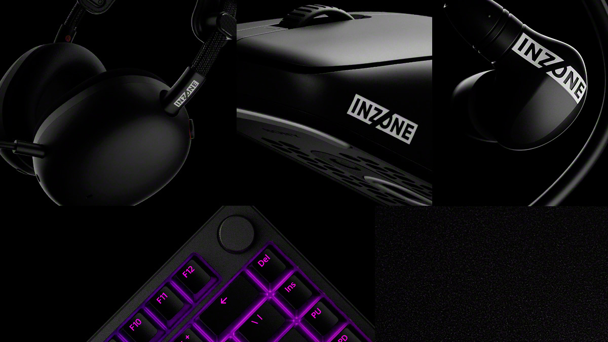 Sex nya gamingtillbehör i Sonys Inzone-serie