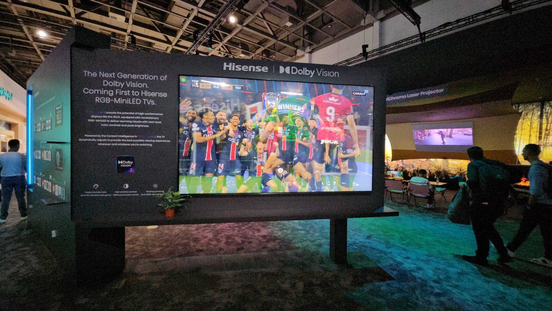 IFA 2025: Hisense visar upp RGB MiniLED och Laser TV i många storlekar