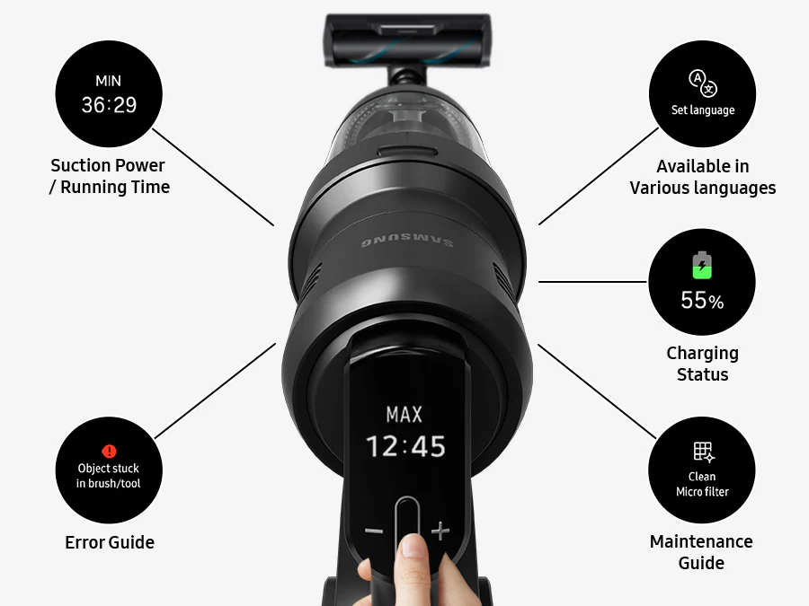 Samsung Bespoke AI Jet Ultra 400W 4 Bespoke AI Jet Ultra screen