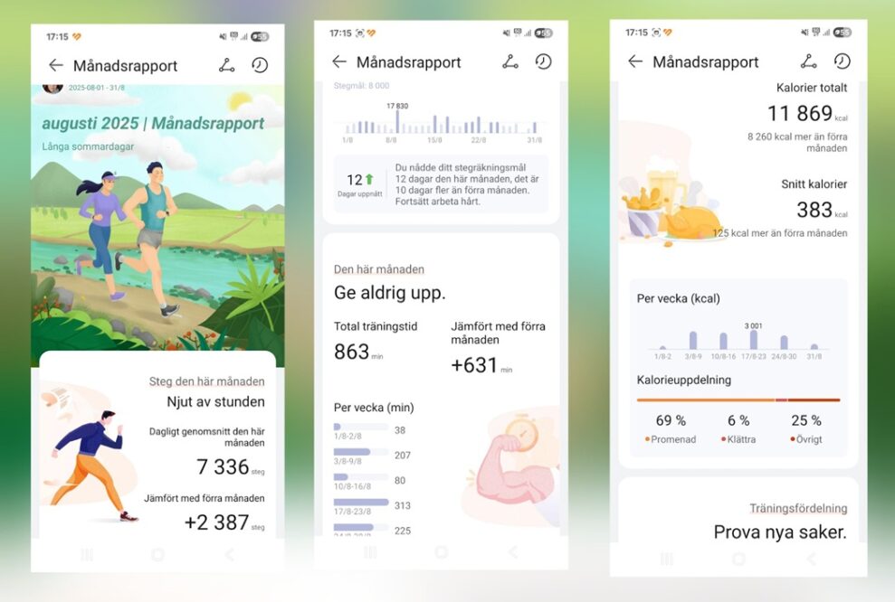 Huawei GT 6 Pro Månadsrapport