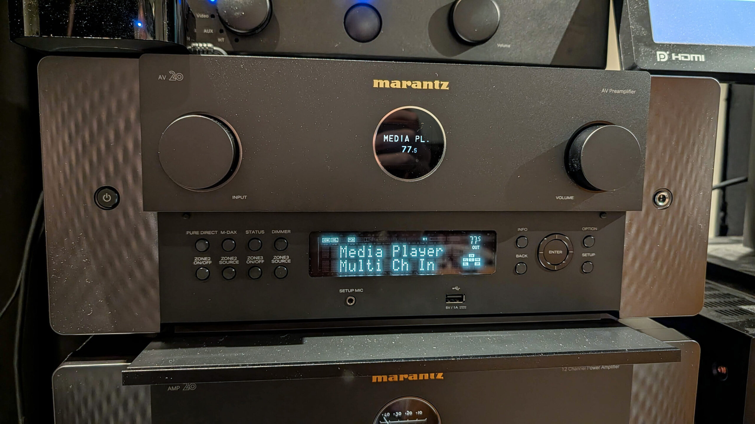 Marantz AV 20 och AMP 20 5 Marantz AV 20 geirnordby