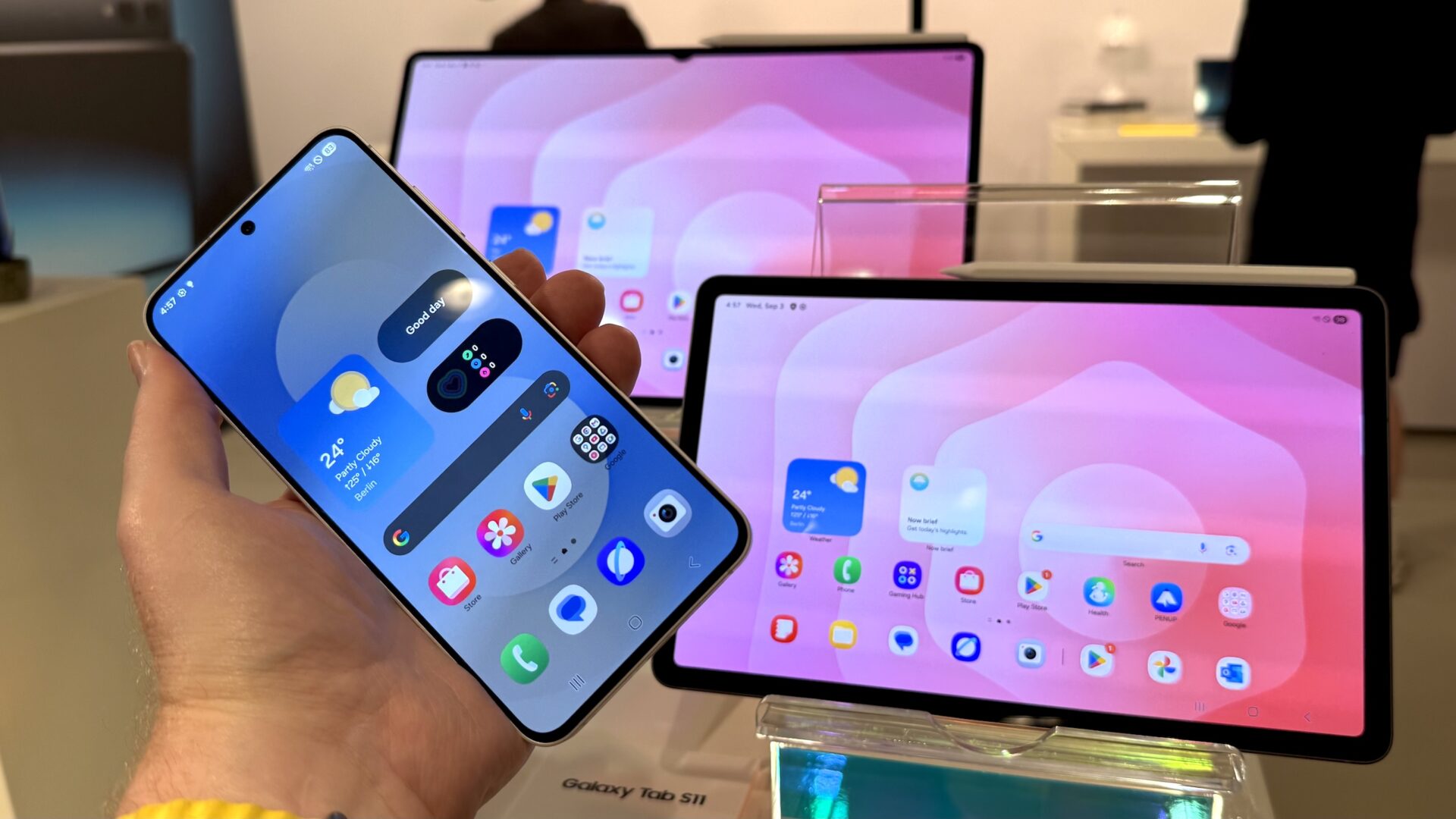 IFA 2025: Samsung presenterar nya Galaxy Tab S11-serien och lanserar ny S25 Fan Edition-smartphone