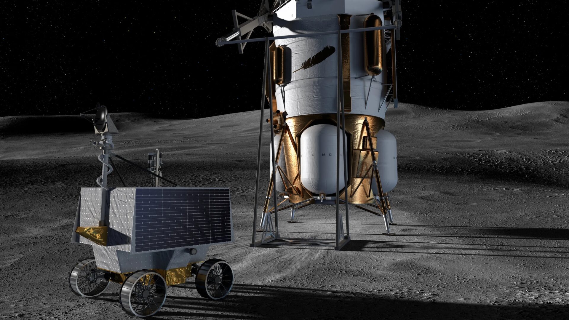 Blue Origin ska leverera VIPER-rovern till månen