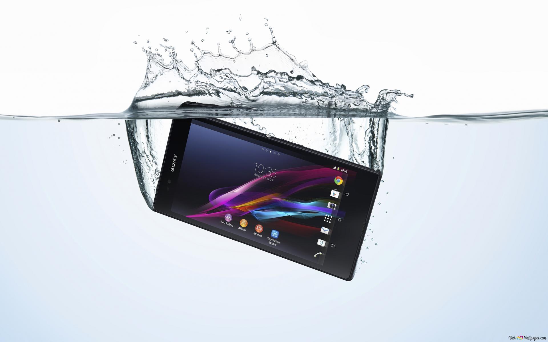 Din mobil är bara tillfälligt vatten- och dammtät