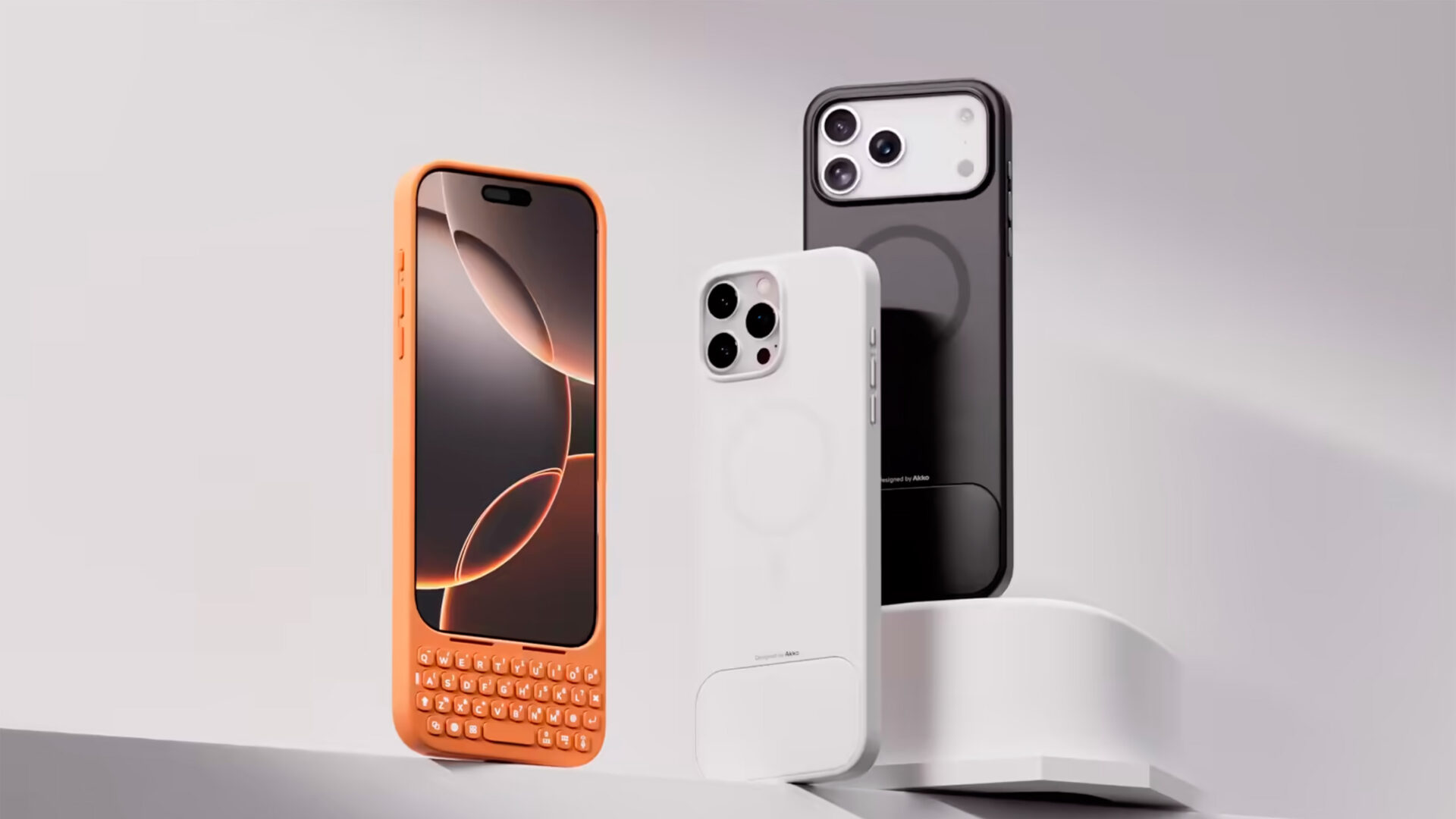 iPhone-skal med knappsats