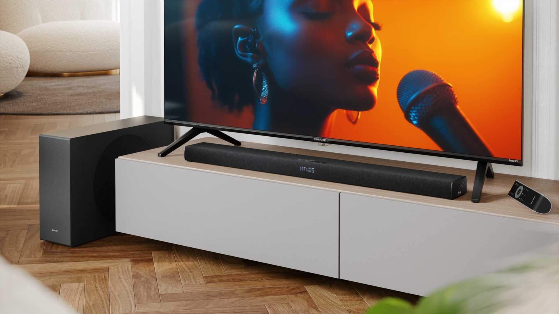 Nya soundbars från Sharp: Dolby Atmos i budgetklassen