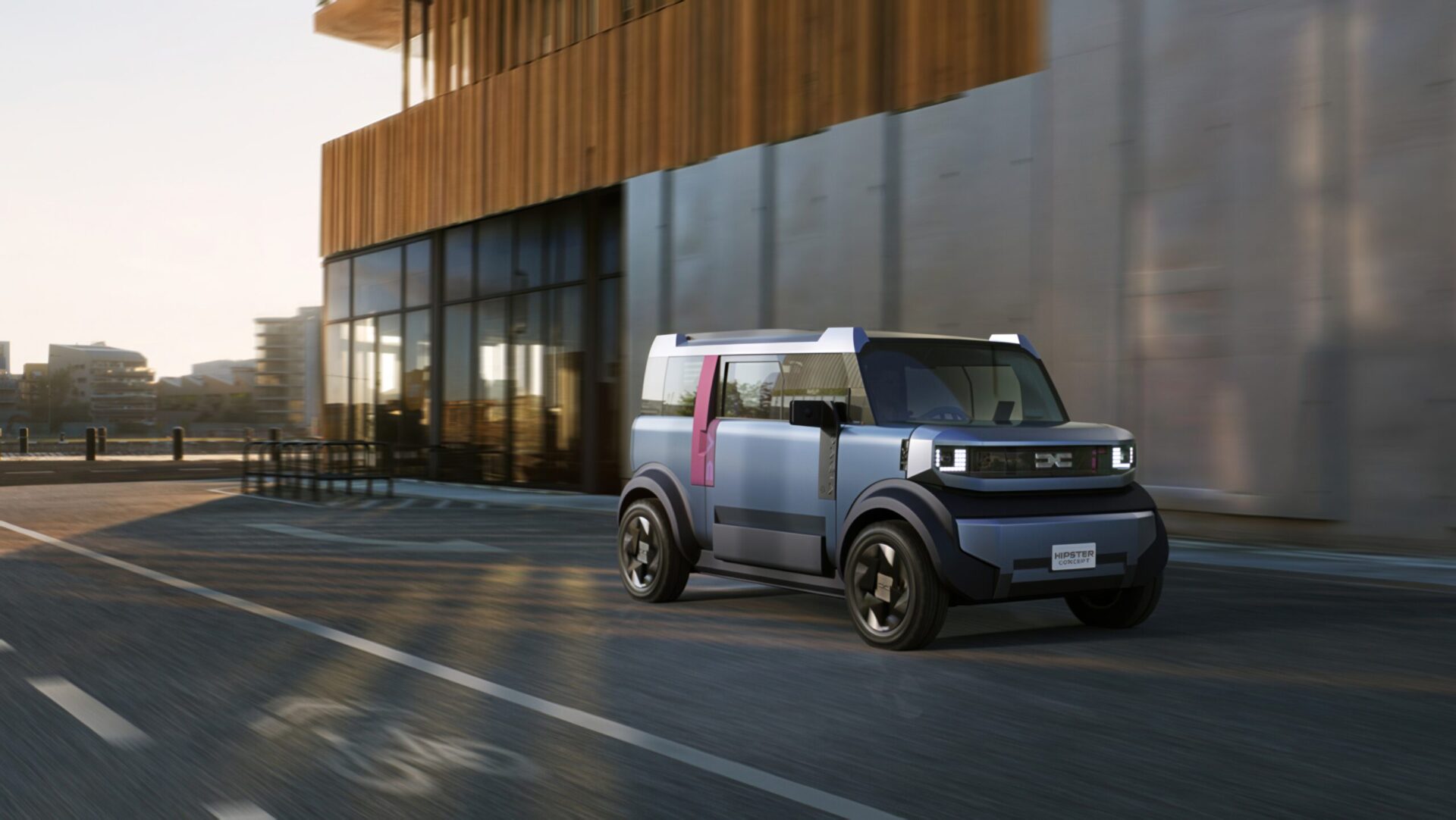 Dacia Hipster Concept: Tre meter med plats för fyra