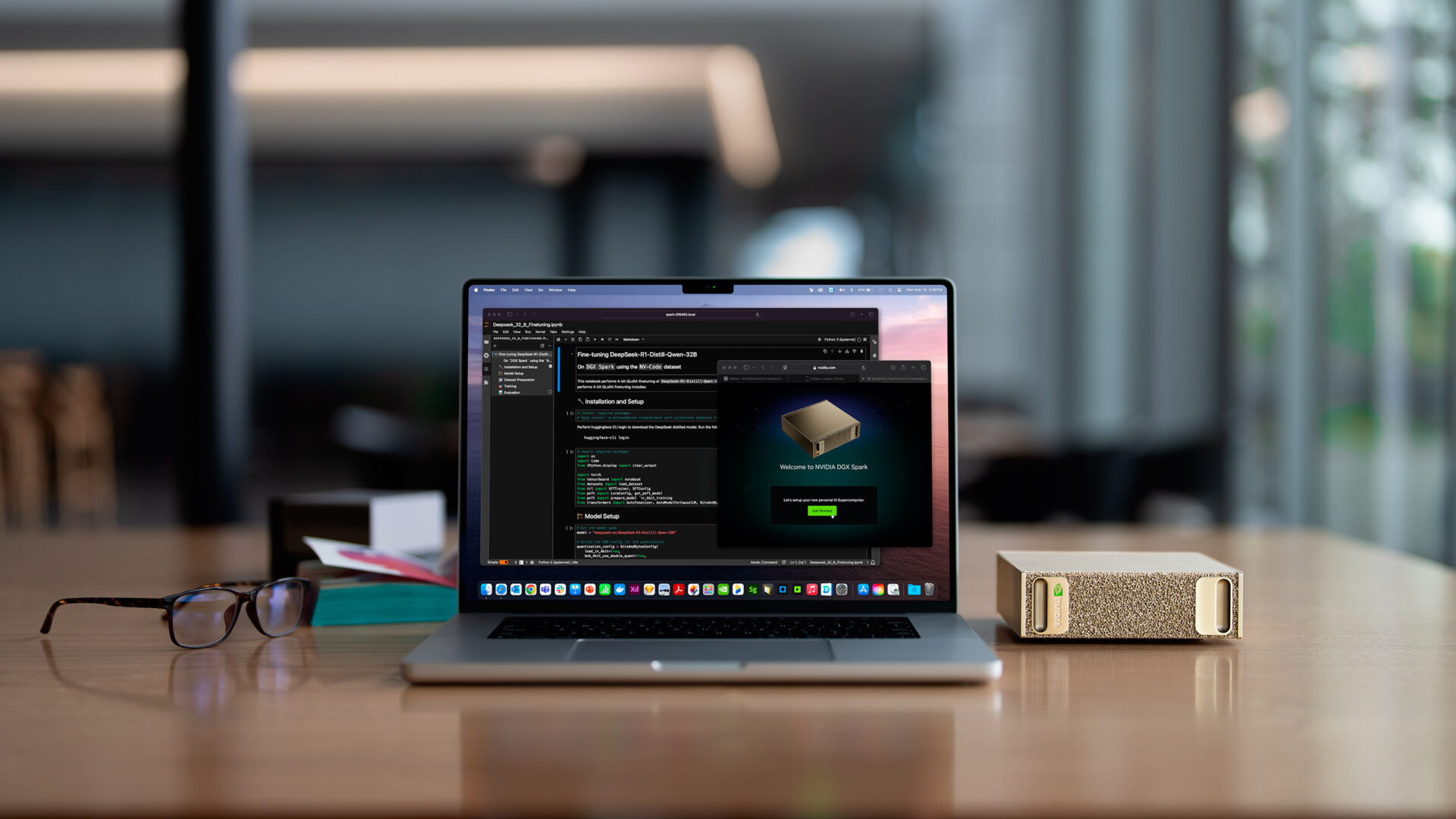Nvidia DGX Spark: en AI-superdator på skrivbordet