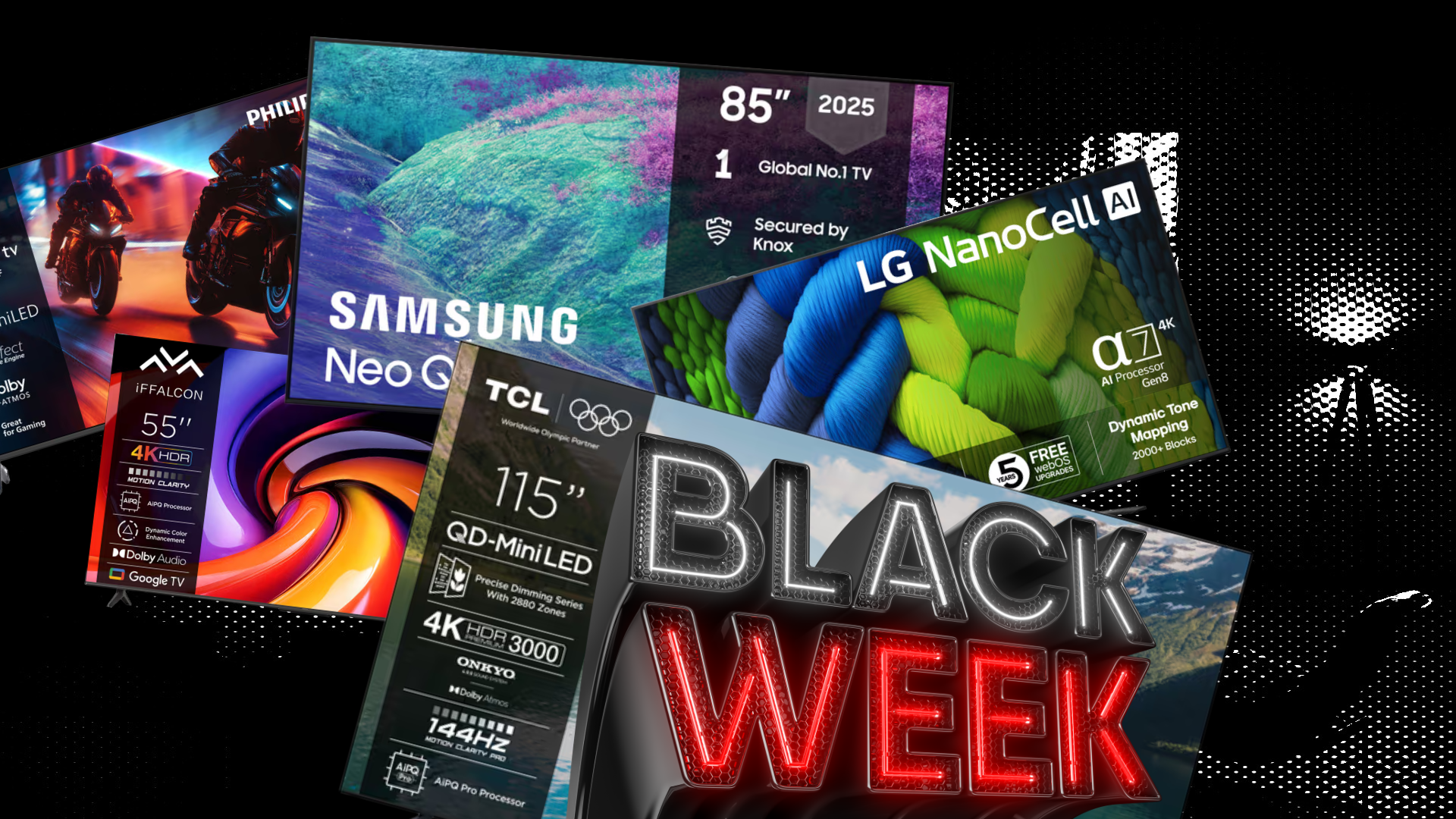 Black Week 2025: De bästa TV-erbjudandena
