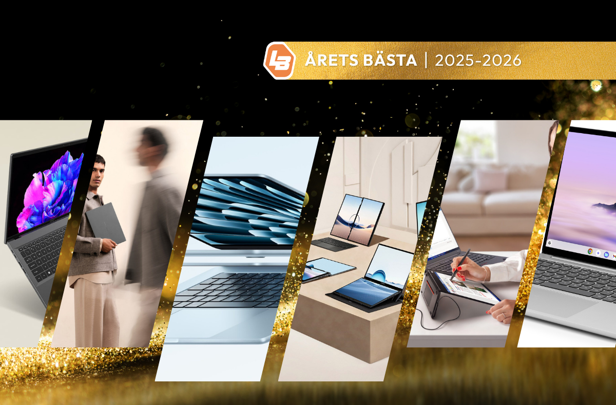 Årets bästa datorprodukter 2025-2026