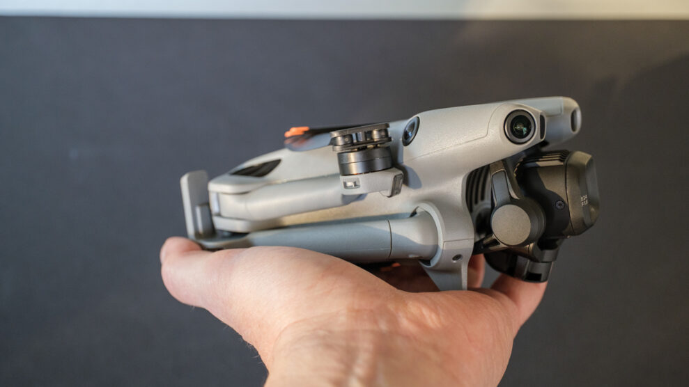 DJI Mini 5 Pro hands