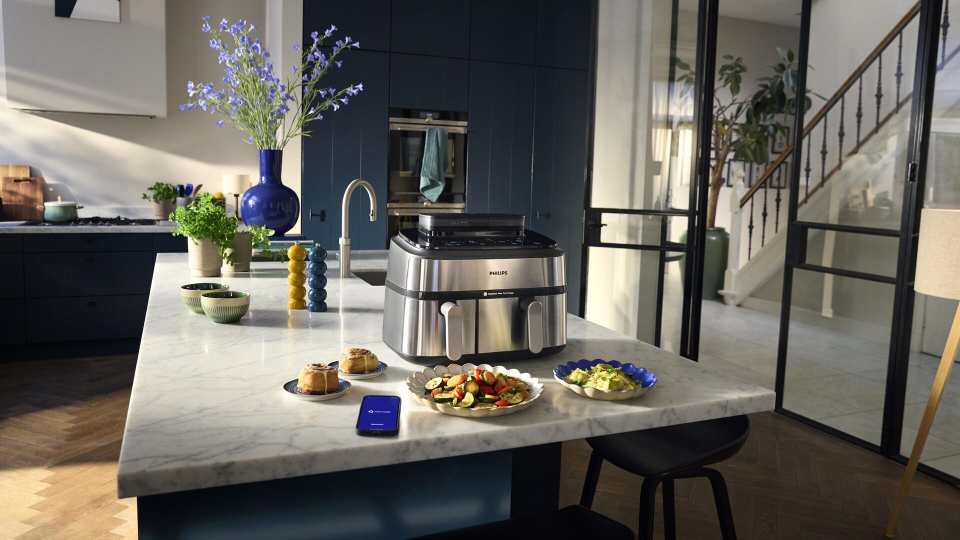 Philips AI-assistent underlättar airfryer-matlagning