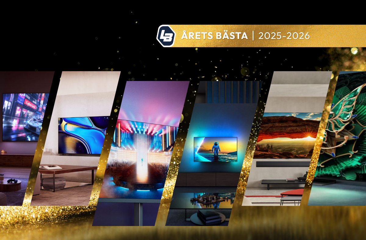Årets bästa TV-apparater 2025-2026
