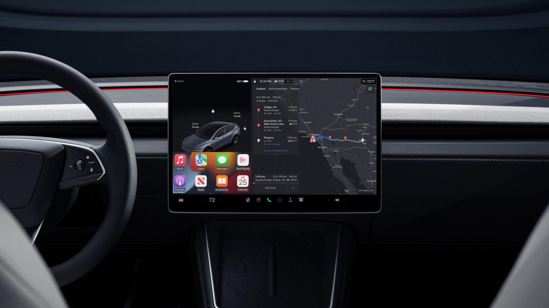 Kommer CarPlay äntligen till Tesla?
