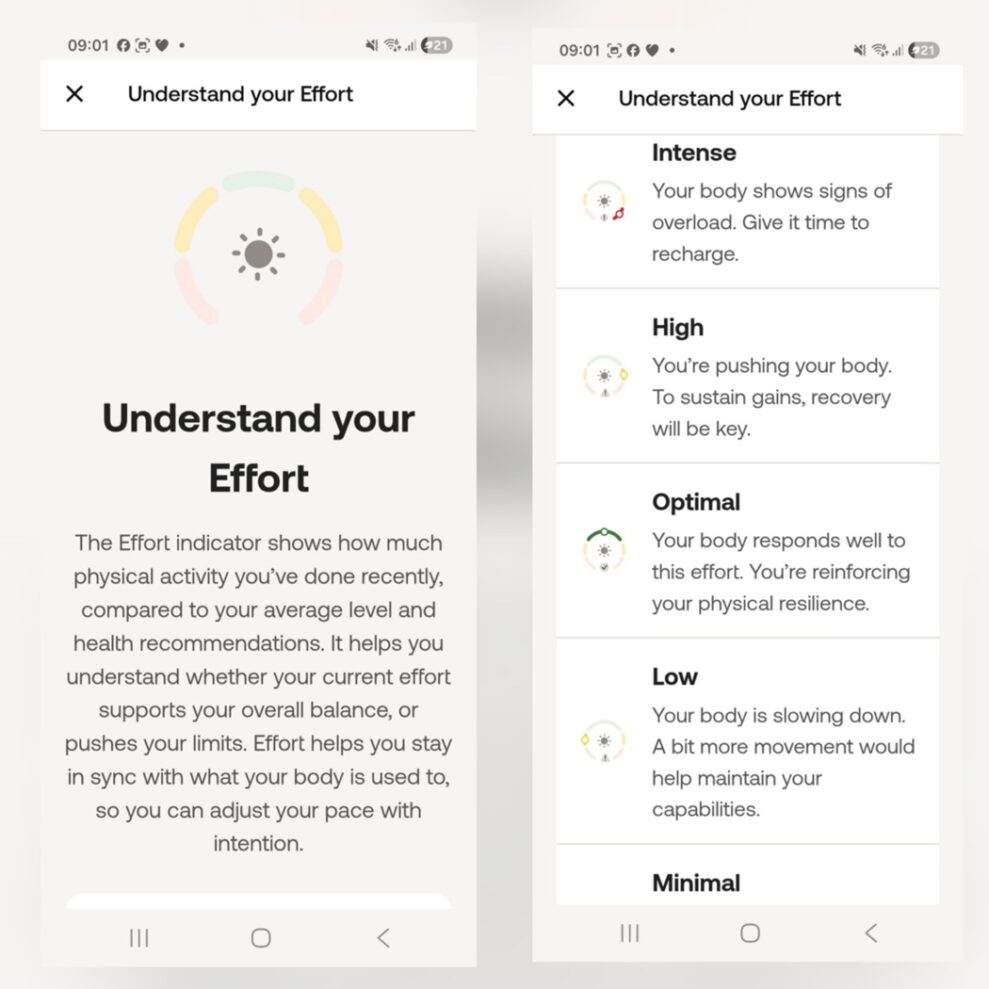 Withings ScanWatch 2 effort Withings ScanWatch 2 effort