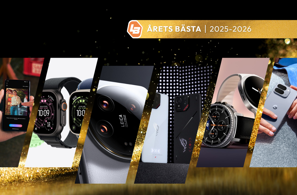 Årets bästa mobilprodukter 2025-2026