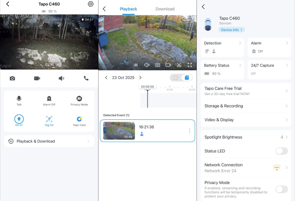 TP-Link Tapo C460 3 tapo c460 app
