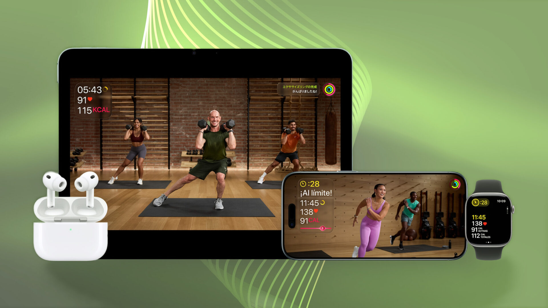 Jättebibliotek av anpassade träningsvideor