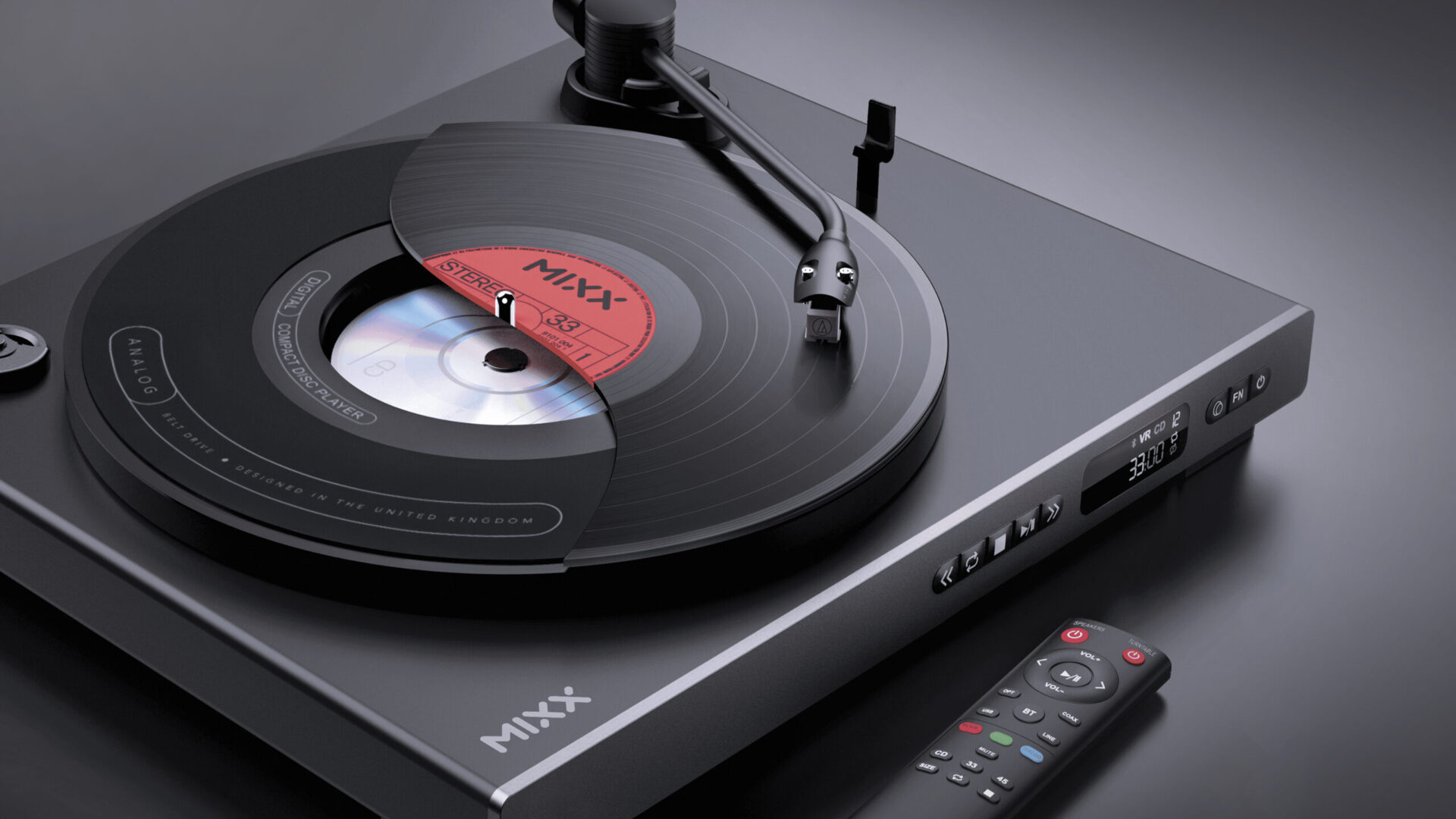 Analog Plus: Vinyl och CD i samma spelare