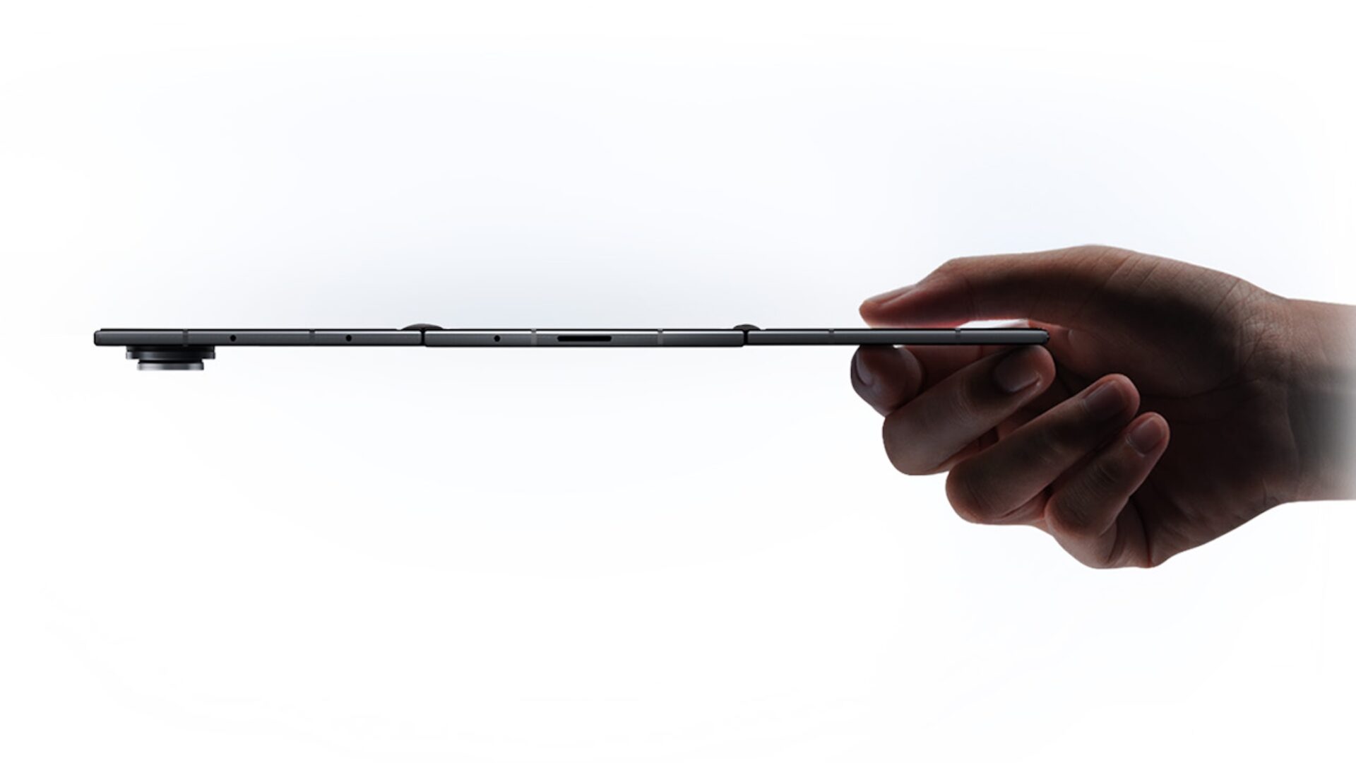 Samsung Galaxy Z TriFold med tre skärmar fälls ut till 10 tum