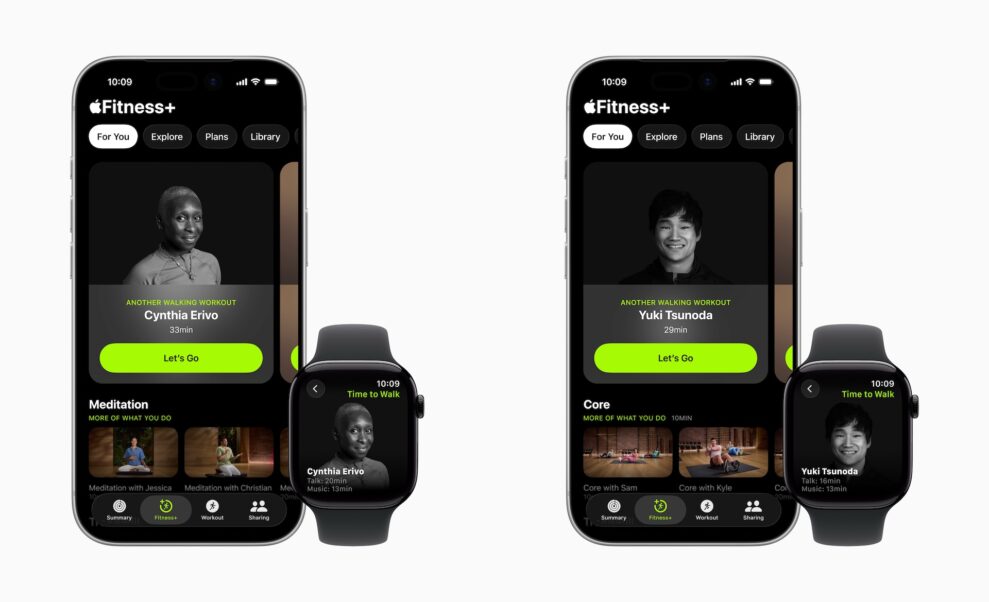 Jättebibliotek av anpassade träningsvideor 2 finess walking