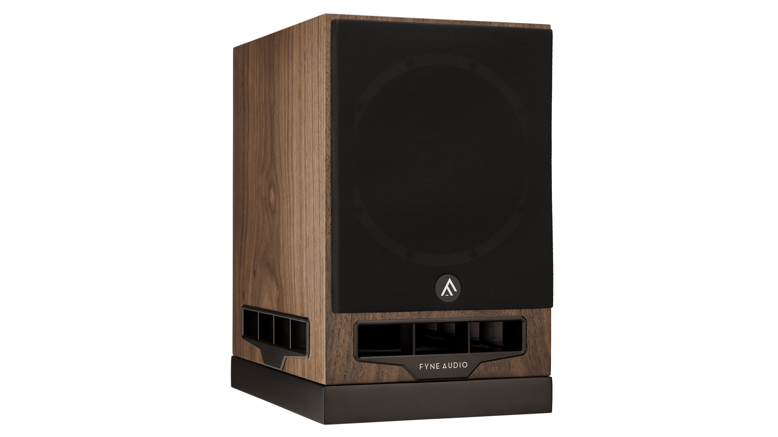 Fyne Audio F500S 4 F500S Walnut 3Q Grille On