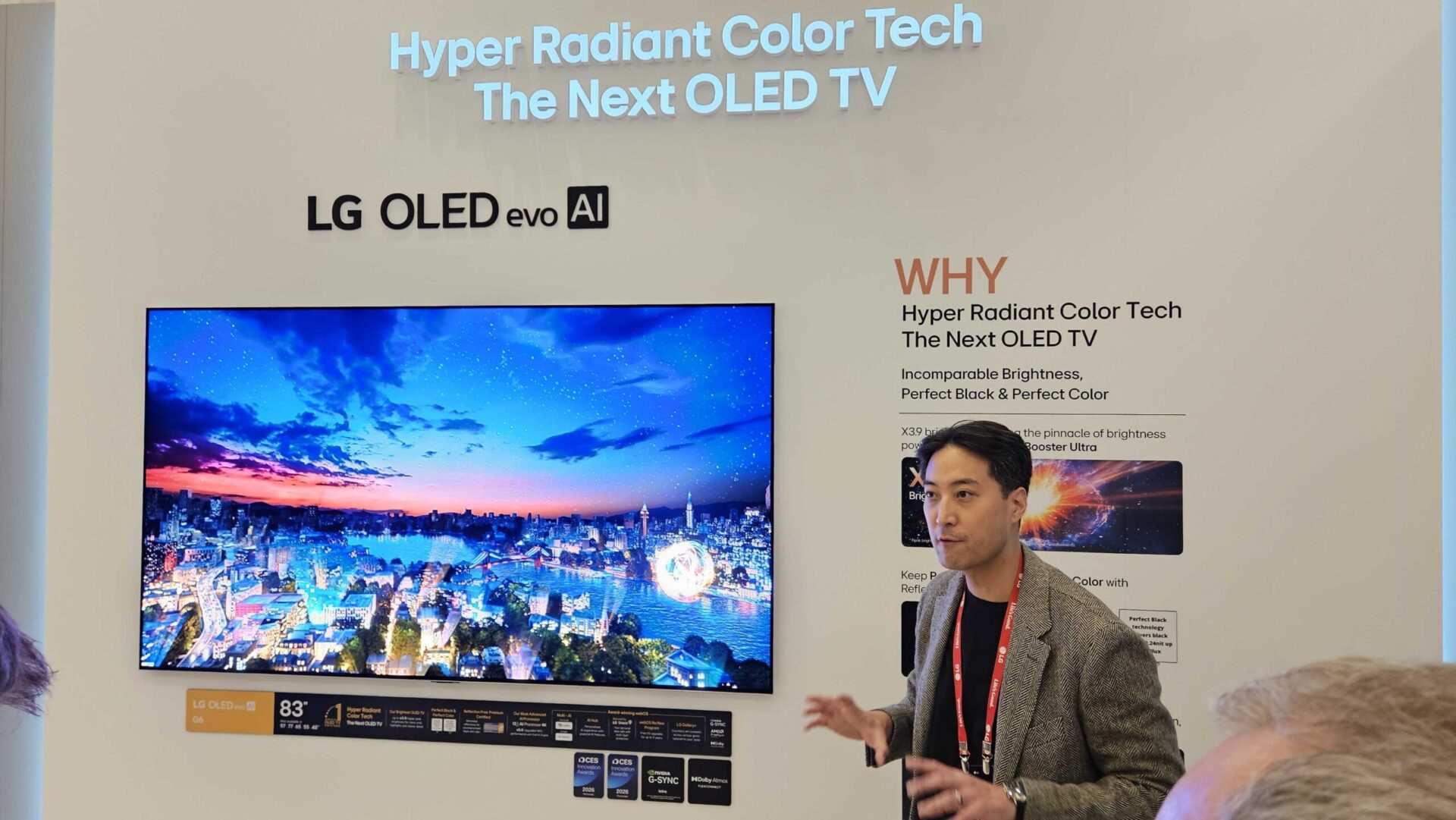 CES 2026: LG lanserar nya W6, G6 och C6 OLED-TV